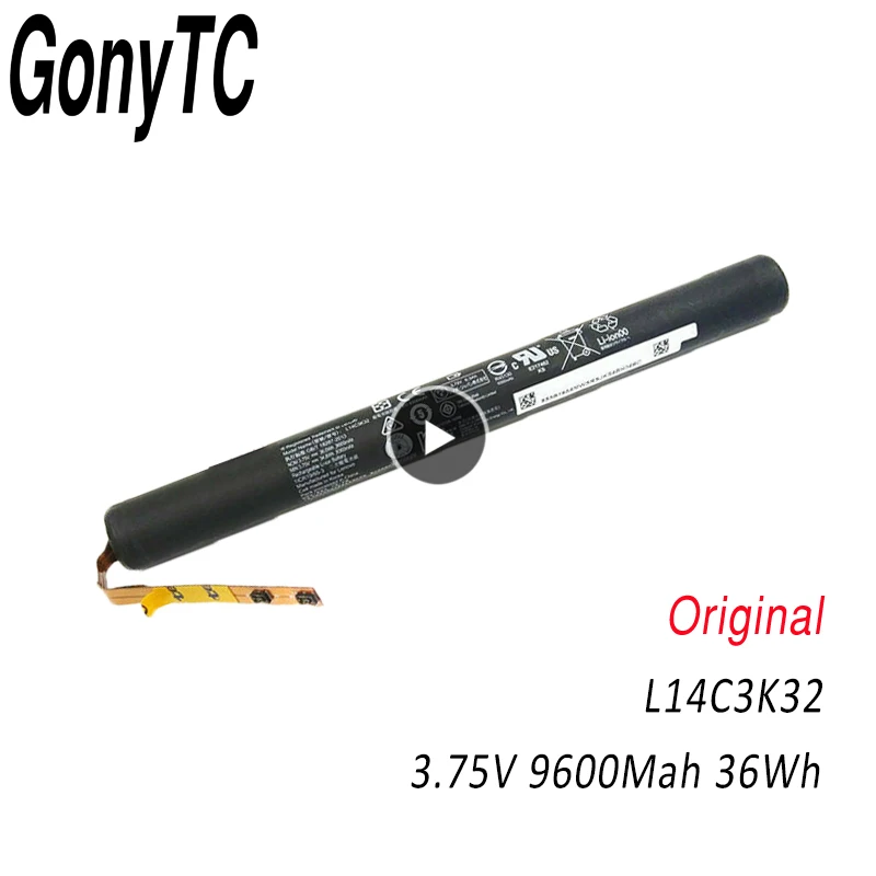 GONYTC L14C3K32 Battery for Lenovo YOGA Tablet 2 Pro-1380F 1380 YT2-1380 YT2-1380F Yoga 11-TTH L14D3K32 3.75V 9600mAh | Компьютеры и
