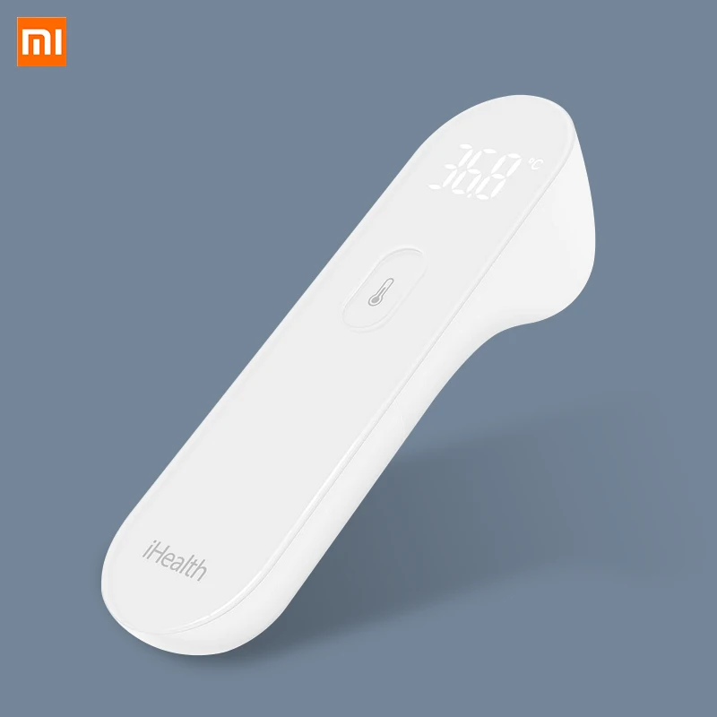 Оригинальный Xiaomi Mijia iHealth термометр светодиодный Бесконтактный цифровой инфракрасный термометр для тела лба для малышей, детей и взрослых