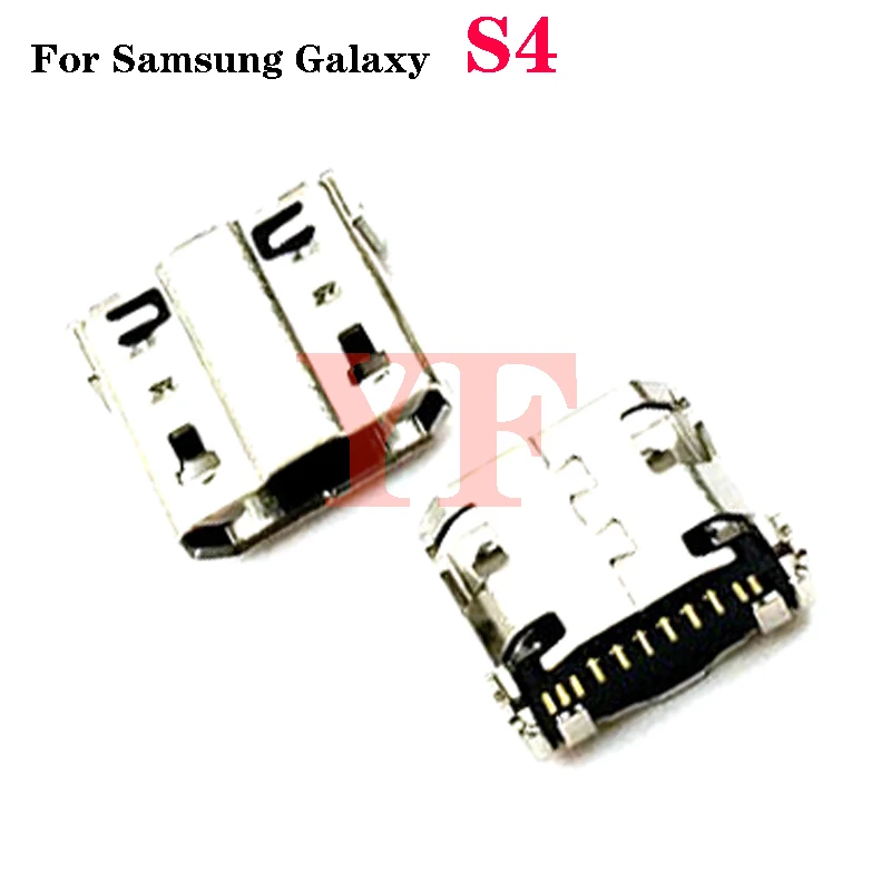 100 шт. разъем Micro USB для зарядки Samsung Galaxy S4 i9500 i9502 i9505 i9508 Note 2 N7100 N7102 N7105 | Мобильные