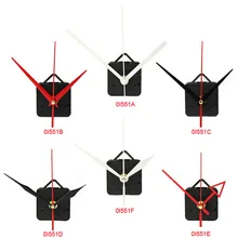 6 Styles Hot 1 Set Silent Large Wall Clock Quartz Clock Movement Mechanism Diy Repair Parts+hands Watch Wall Clock Movement