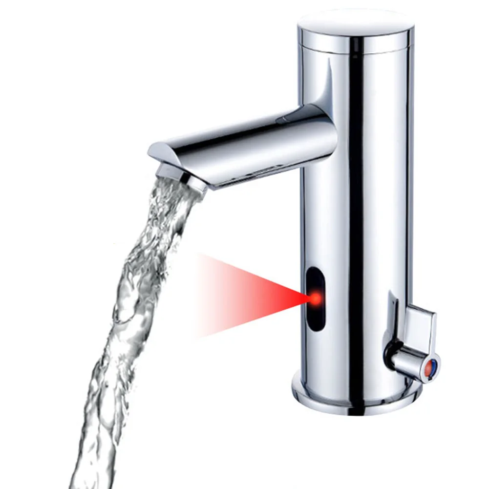 

Heat Resistant Hot Cold Durable Decorative Kitchen Smooth Bathroom Automatic Home Sensor Accessories Faucet Easy Install Sink