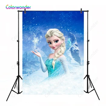 

Ice Princess Photography Backdrop newborn children baby shower birthday party Photo Background Background Photo Studio