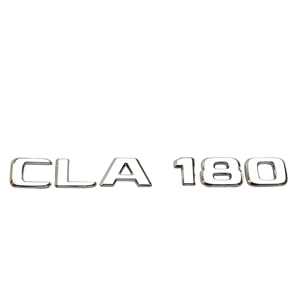 CLA180 CLA200 CLA220 CLA250 CLA260 задний багажник письмо эмблемы Стикеры 3D для Mercedes Benz AMG CLA