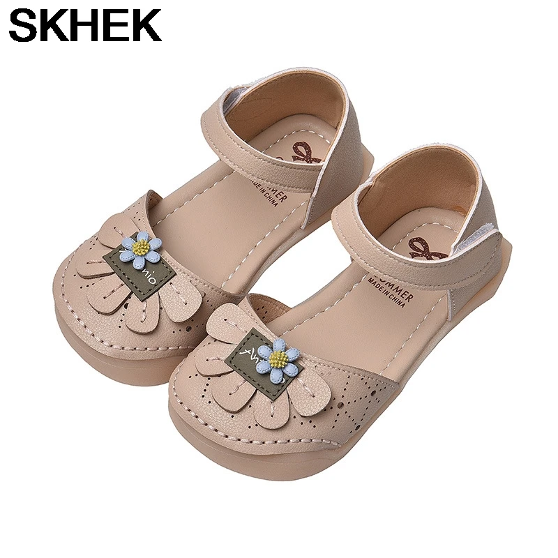 

2020 Spring And Summer New Stereo Small Flower Girls Small CHILDREN'S Baby GIRL'S Princess Sandals CHILDREN'S Shoes