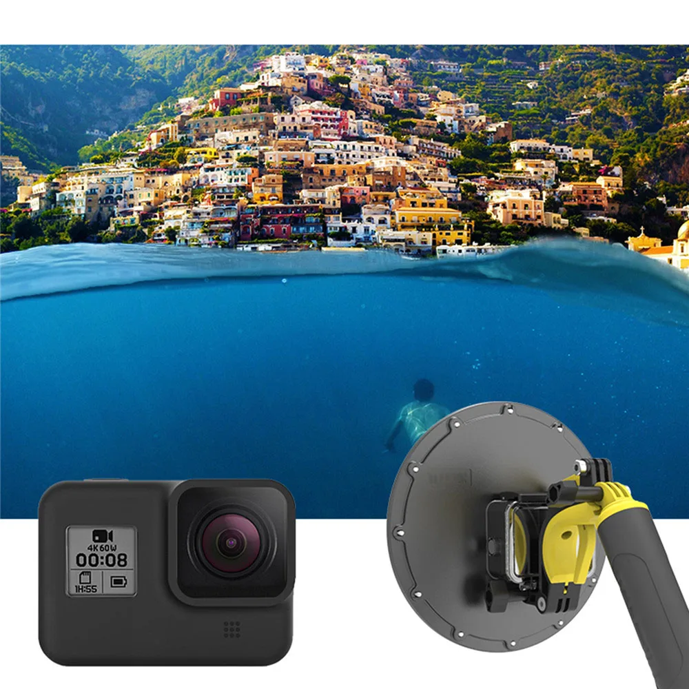 Для GoPro Hero 8 30M водонепроницаемый корпус подводный дайвинг защитный чехол для GoPro 8 экшн-камеры комплект аксессуаров