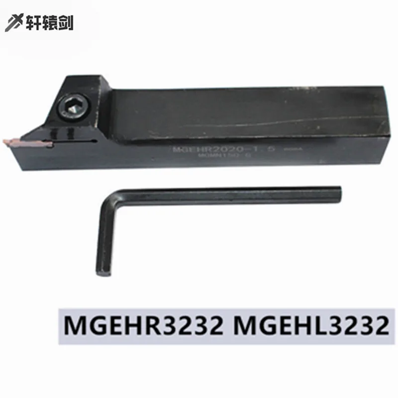 

MGEHR3232 MGEHL3232 -3 4 5 6 8 Machine Accessories External Tool Holder CNC Slot Cutting Turn Holde