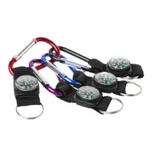 Открытый спортивный брелок с компасом Кемпинг Альпинизм походный Карабин брелок инструмент U1JC