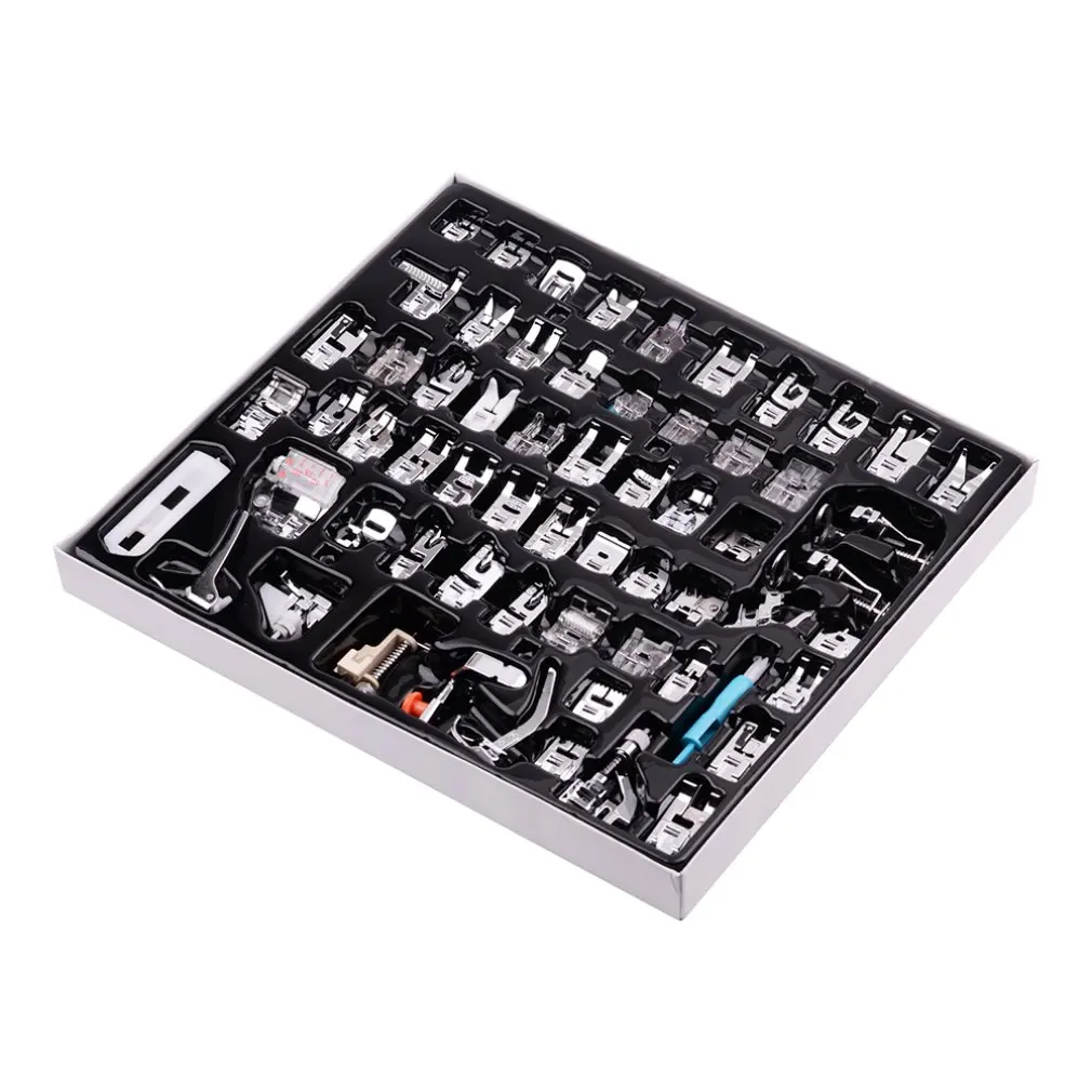 

Dn00299 Household Sewing Machine Presser Foot Multi-function Sewing Accessories 62 Presser Foot Set Combination
