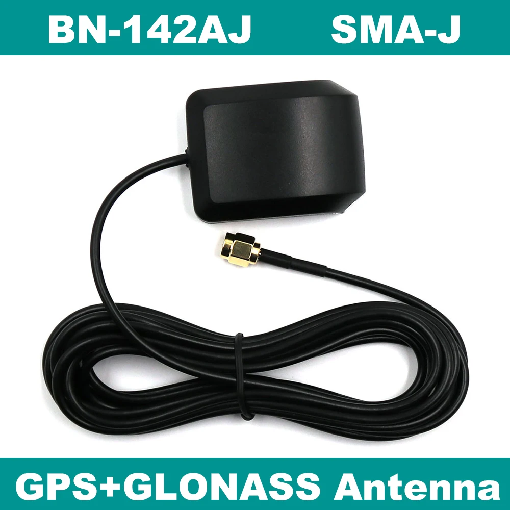 

BEITIAN,external GPS GLONASS High-precision active patch ceramic antenna,GNSS antenna,SMA Straight connector,BN-142AJ