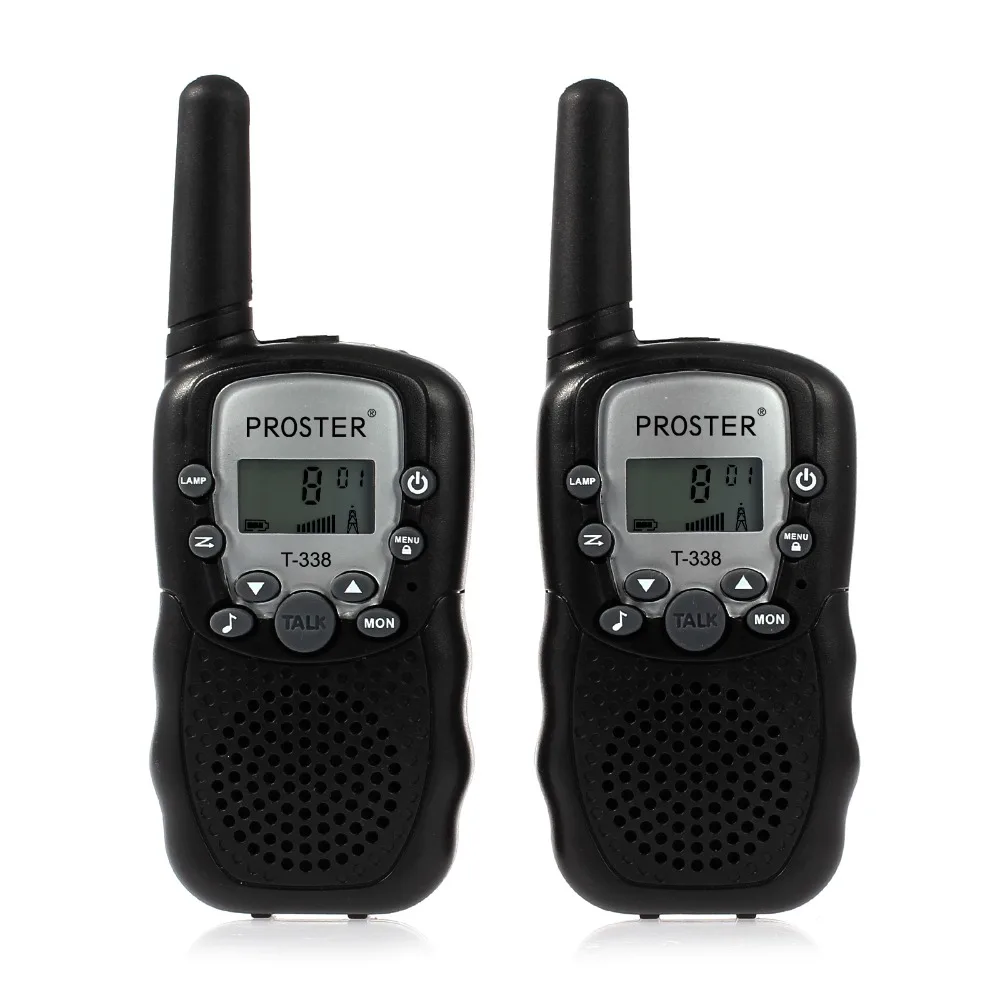 Porster черный/синий/розовый/желтый 2 шт. Мини Walkie Talkie дети радиостанции RT388 0,5 Вт ПМР PMR446 ФРС UHF Портативный радио Новый