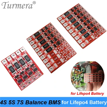 

4S 12.8V 5S 16V 7S 22.4V3.2V LiFePo4 Battery Balance BMS for 18650 32700 Lithium iron phosphate Battery Charging Protection BMS