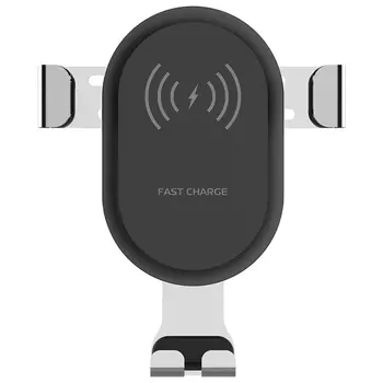 

Qi Wireless Charger Car Charger Mount Adjustable Gravity Air Vent Phone Holder for Iphone and Android Smartphones Power Bank A11