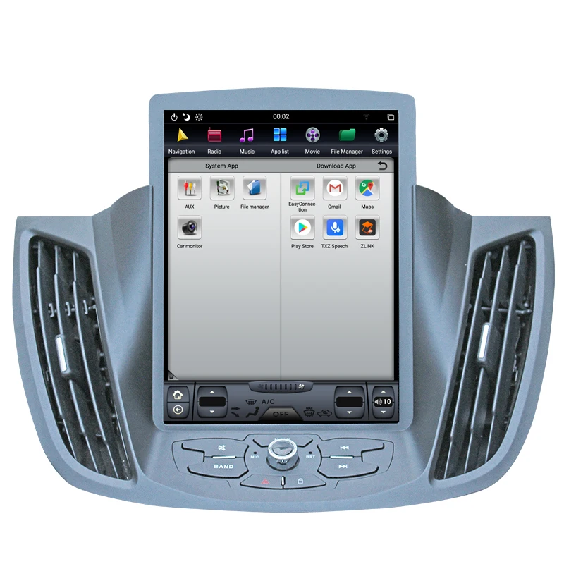 Discount NAVITOPIA 10.4inch 4G+64GB Tesla Style Vertical Screen Android 8.1 Car DVD GPS Navigation for Ford Kuga 2013-2017 12