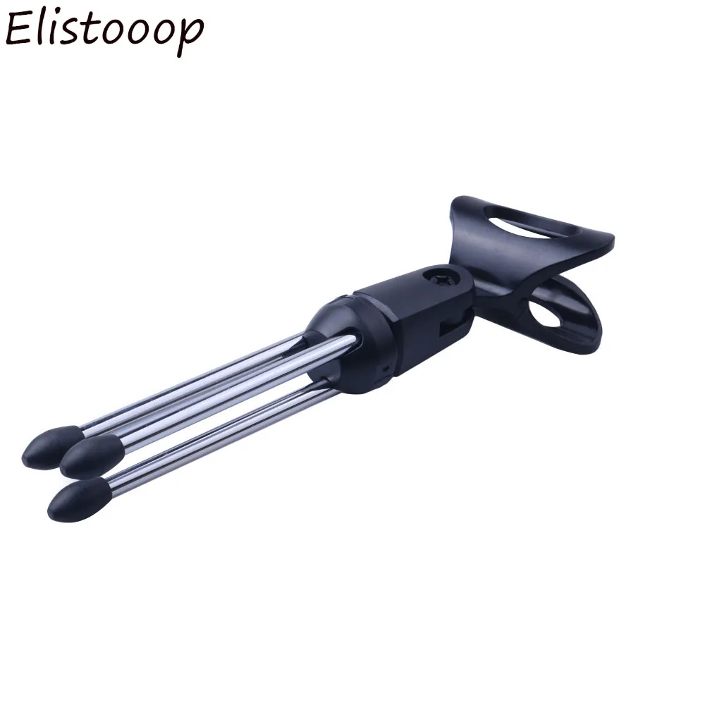 Mini Microphone Tripod Zinc Alloy Mic Stand Bracket Desktop Adjustable Microphones Portable Tripods Holder Mic Stand microphone stand 2594357