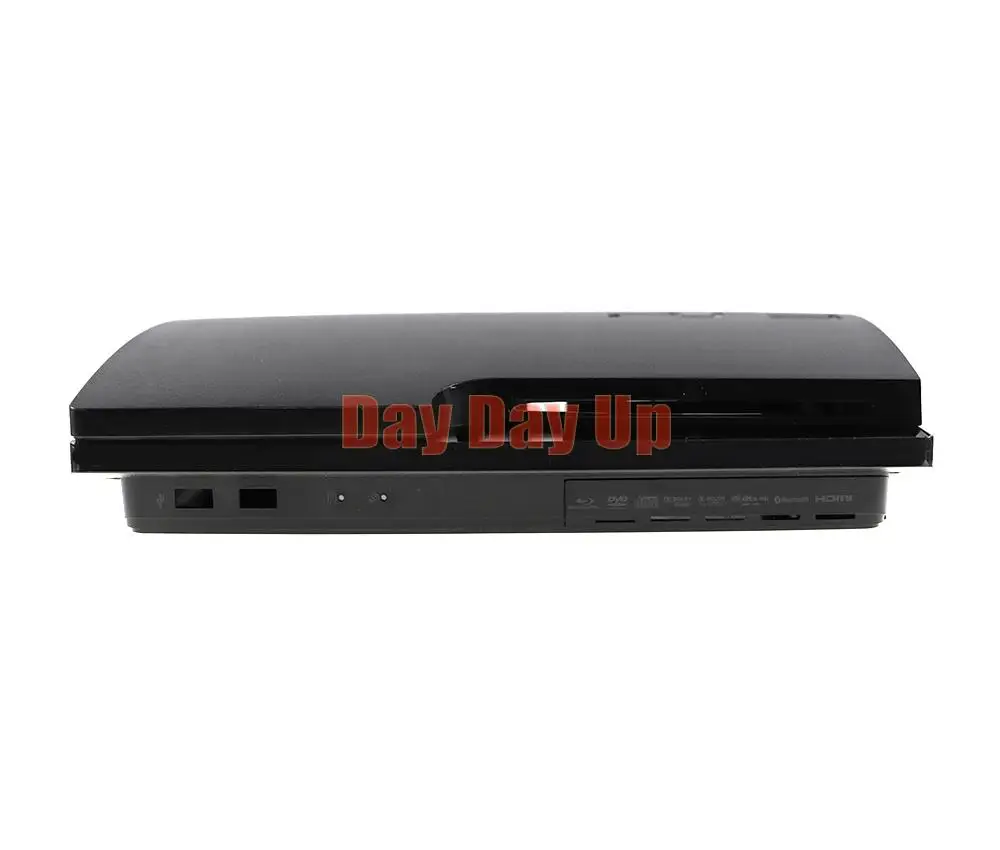 플레이스테이션 3 PS3 슬림 화이트 블랙 풀 하우징 쉘 케이스, 중국산 슬림 화이트 로고, 고품질, 1 세트