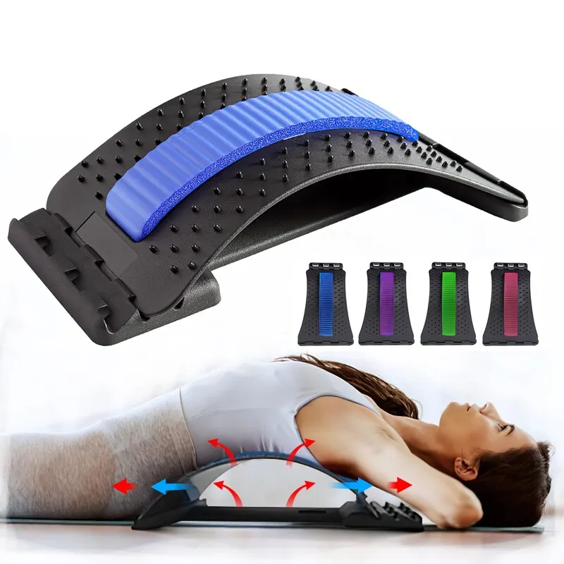 Hot Back Massager Stretcher Equipment Massage Tools Body Massageador