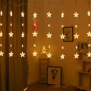 

3M LED Star Light String Flashing Garland Christmas Light Holiday Party Wedding Decoration Waterproof Fairy Light String