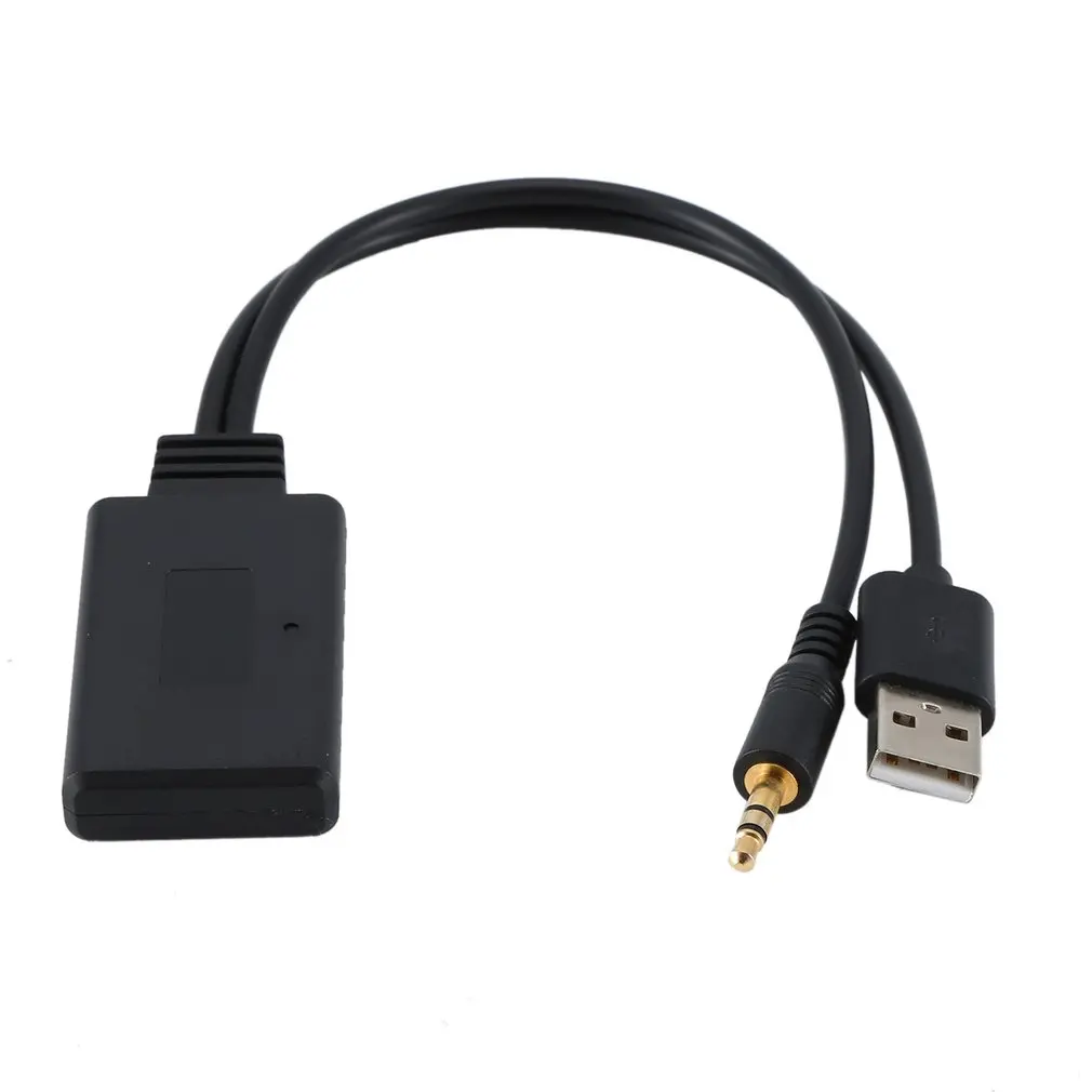 Автомобильный Aux приемник беспроводной Bluetooth 3 5 мм USB стерео музыкальный аудио
