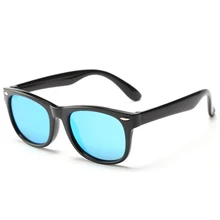 Квадратные очки Детские поляризованные Детские Винтаж для девочек и мальчиков детские солнцезащитный крем Роскошные Брендовая Дизайнерская обувь очки UV400 Ninos Óculos