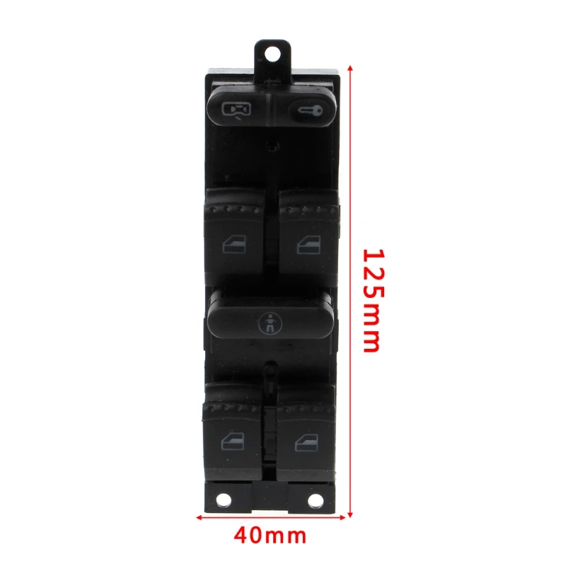 

Car Window Switch for Bora A4/ Golf A4/ Passat B5/ Jetta/ Seat S5 Master Power Window Control Switch Button