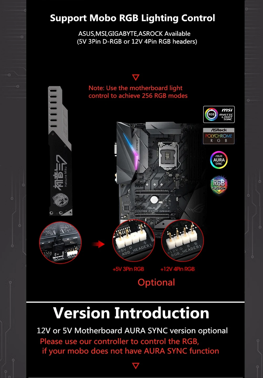 de vídeo ASUS MSI GIGABYTE ASROCK 5V