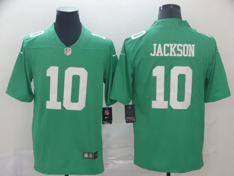 As photo Все сшитые мужские Джерси Philadelphia DeSean Jackson#10 eagles - Цвет: As photo