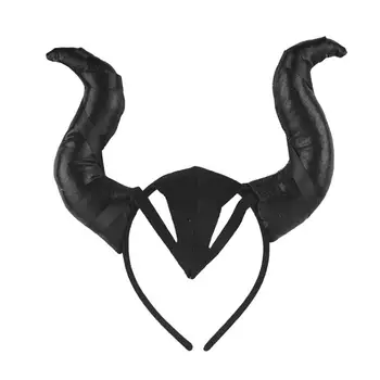 

Halloween Bulls Horns Headband Halloween Costume Hair Hoop Cosplay Photo Props Halloween Bulls Horns Ox Horn Cosplay Headwear