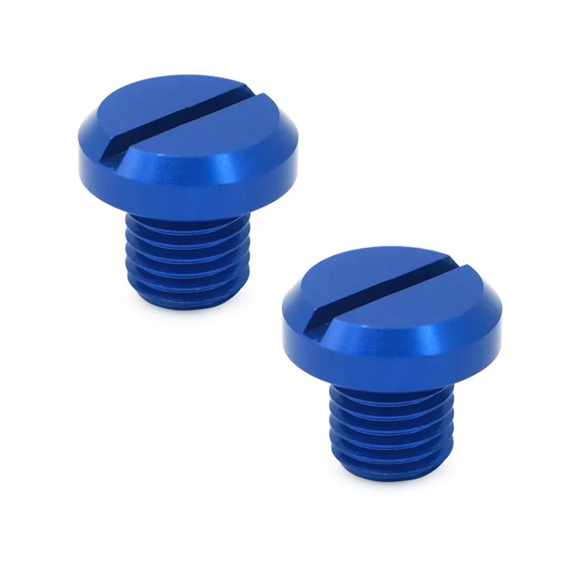 Motorcycle Mirror Hole Plugs Screws Bolts For Yamaha Honda etc