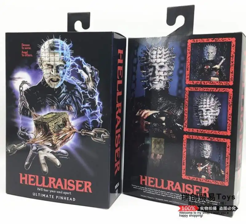 Neca 7" Hellraiser Ultimate Pinhead Action Figure Model Collector Toys New