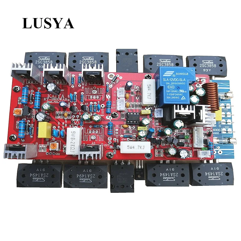 

TTA1943/TTC5200 SA1494/2SC3858 800W Mono Powerful Amplifier Board Stage Assembled Amplifer