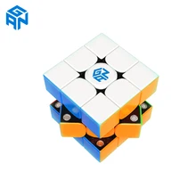 Cube magique GAN 356X 2021 magnétique, 3x3x3, 356 X vitesse, jeu de Puzzle, noir, pour enfants, nouveauté