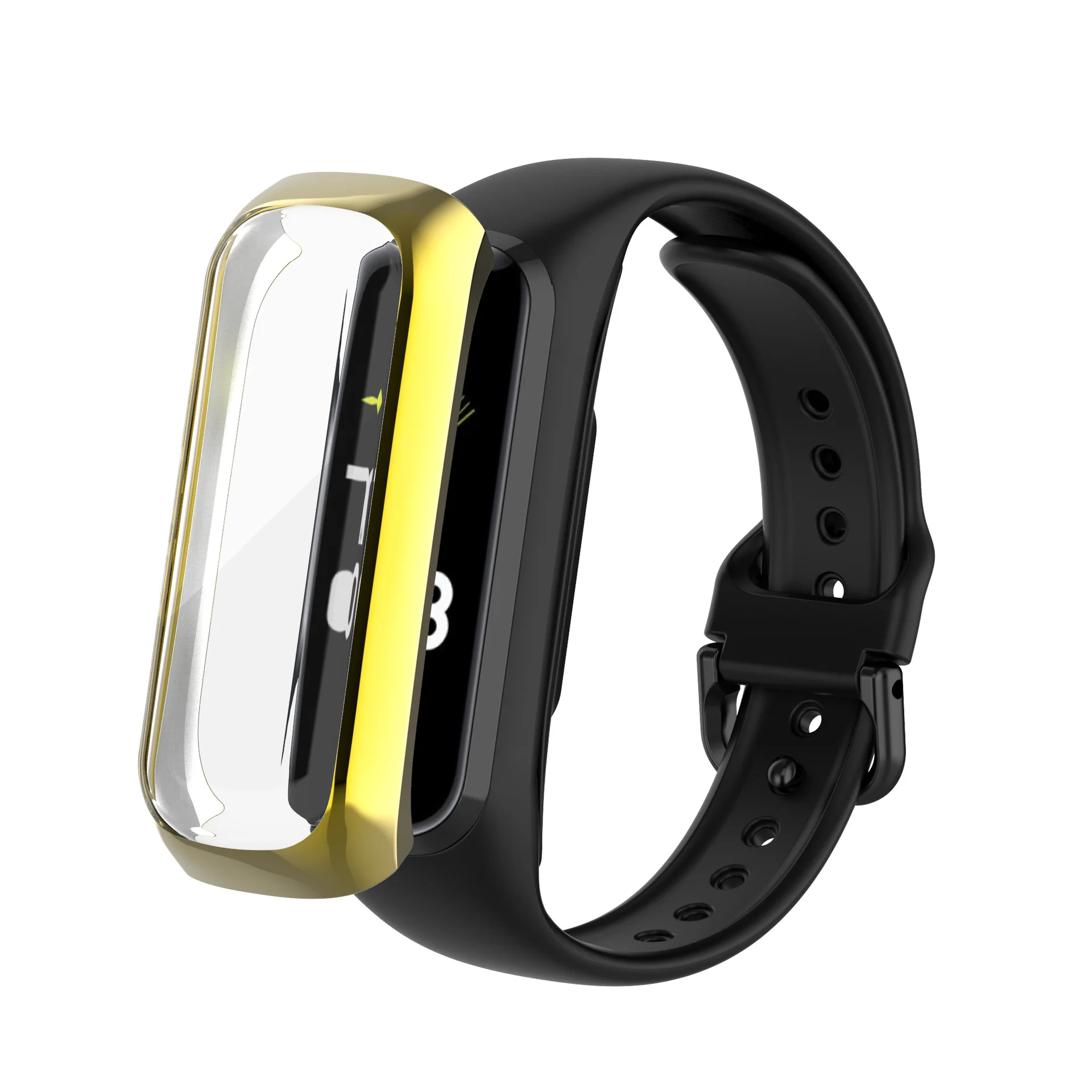 PC Protection Cover For Samsung Galaxy Fit 2 SM-R220 Watch Case Hard Shell Smart Wristband Fit2 R220 Full Screen Protector Case