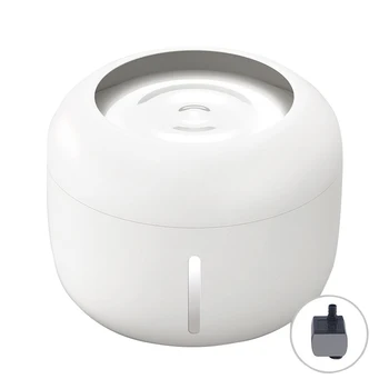 

2.5L Automatic Dog Cat Water Dispenser Electric Mute Protection Drinker Feeder Bowl USB Circulating Mobile Water Fountain