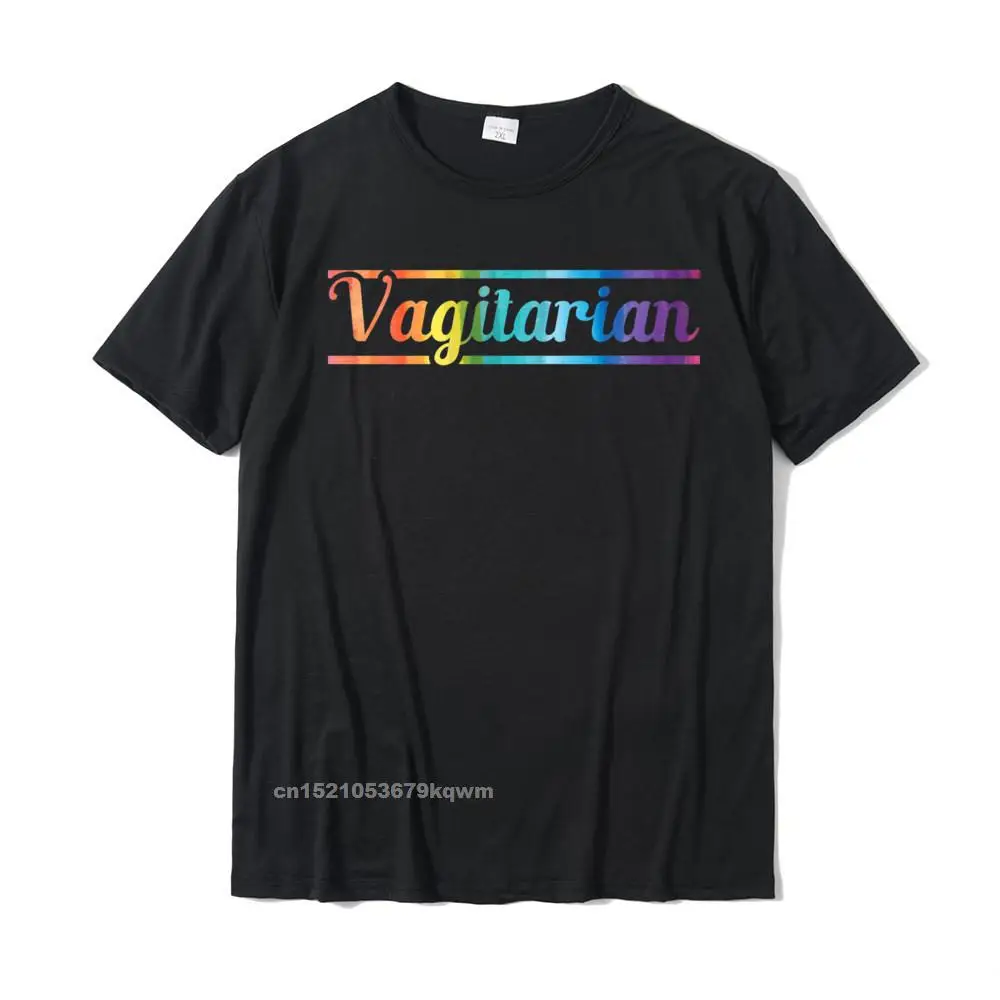 Hip hop 100% Cotton Fabric Tees for Men Cool T Shirts Summer Hot Sale Round Neck Top T-shirts Short Sleeve Wholesale Funny Vagitarian Lesbian Gay Couple Valentines Day LGBT Premium T-Shirt__3919 black