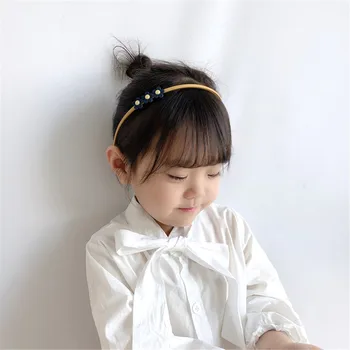 

Children Girl Kids Acrylic Flower Hairbands Headbands Fashion Solid Slim Head Wear Accessories Festival Party Gift-SWD-W19