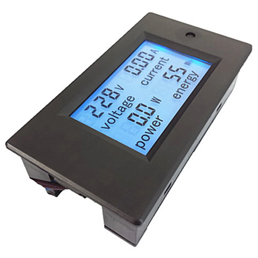 0-100A lcd 80-260V Цифровой дисплей измеритель мощности энергии Амперметр Измерение защита хранения данных вольтметр премиум класса