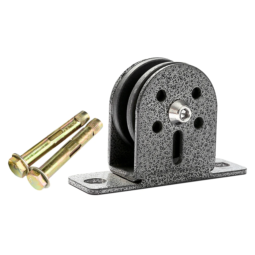 High-Strength Fixed Pulley Block Home Fitness Cable Machine DIY Pulleys 300kg Home Gym Equipment