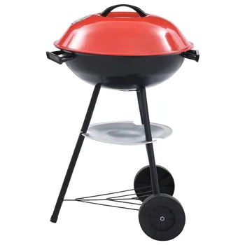 

Trolley Portable XXL Kettle Camping Grill Outdoor Camping Cooker Garden Barbecue Tools BBQ Accessories Cooking Tool Storage Rack