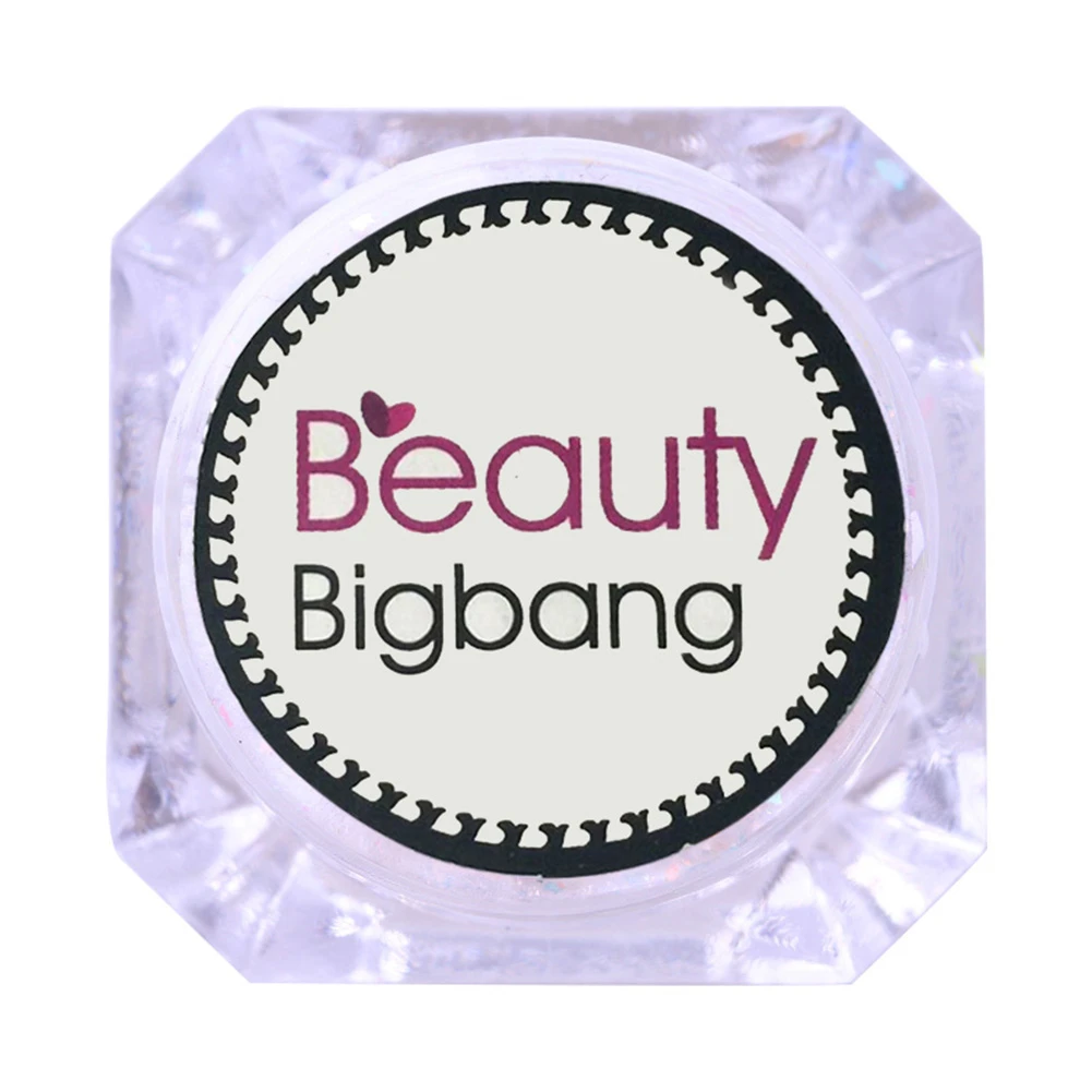 BEAUTYBIGBANG 0,15 г ногтей Мерцающая Снежинка блестки порошок прозрачный Хамелеон хром пигмент блестки Маникюр украшения для ногтей