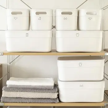 

Tabletop Storage Box with Cover for Home Wardrobe Bra Organize