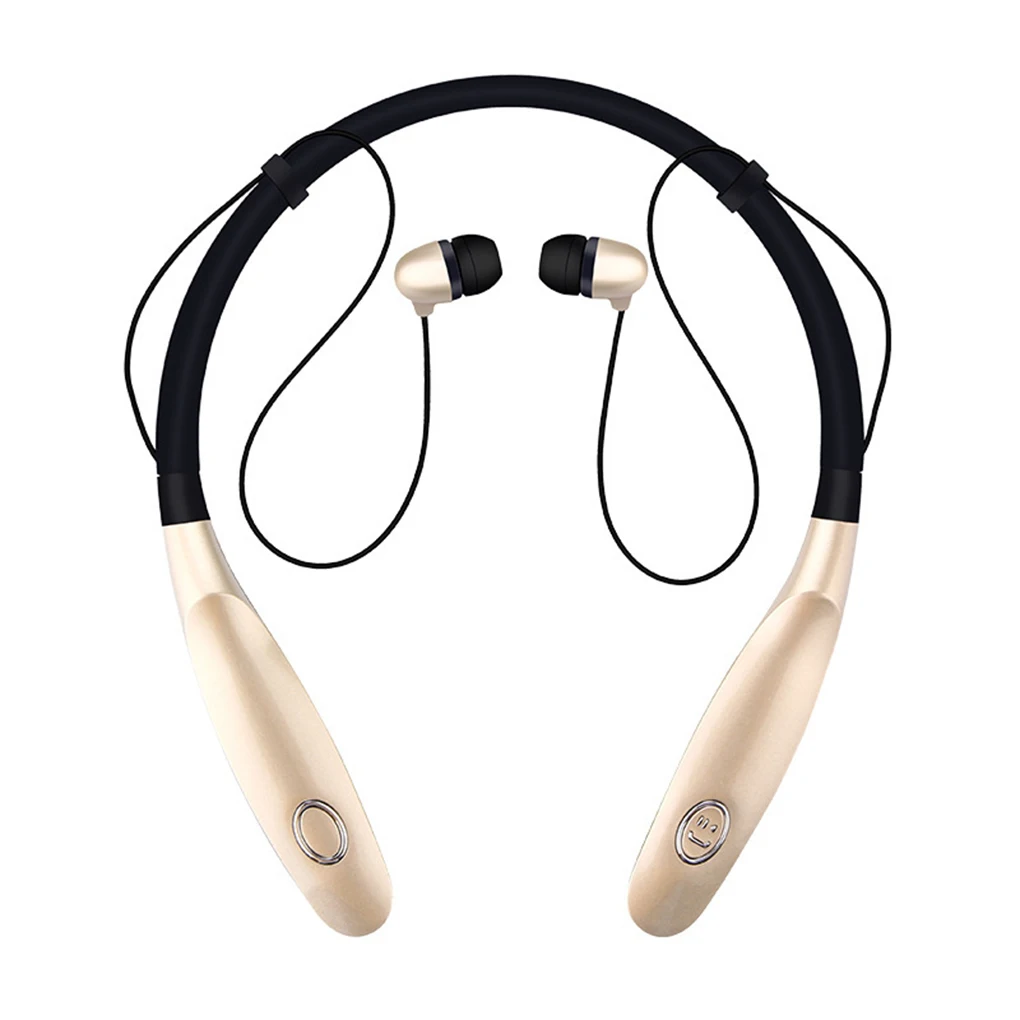 HBS900s Беспроводные Bluetooth 4,2 шейные спортивные наушники стерео звук на открытом воздухе гарнитура для всех телефонов - Цвет: NO.2