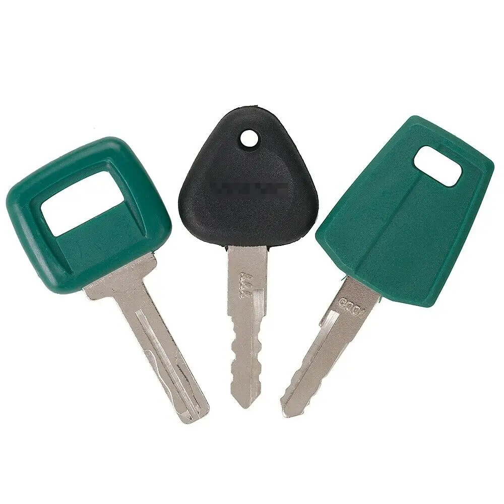 Keys For Volvo 777 Heavy Equipment Key Ignition Key Wheel Loader BU1876 3Pcs