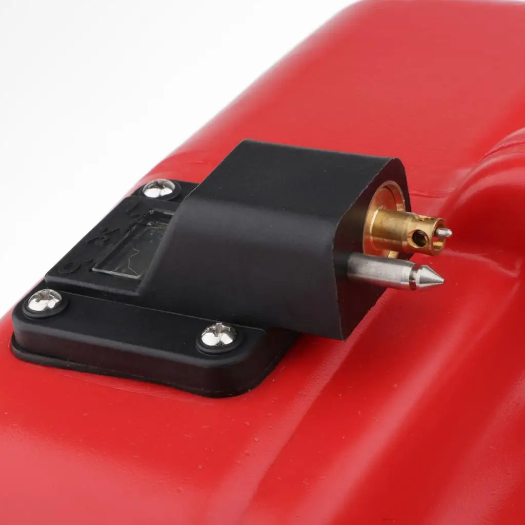 Boat Fuel Tank (3.2 Gallon/12L) - Portable Boat Yacht Engine Marine Outboard Fuel Tank Oil Box With Connector