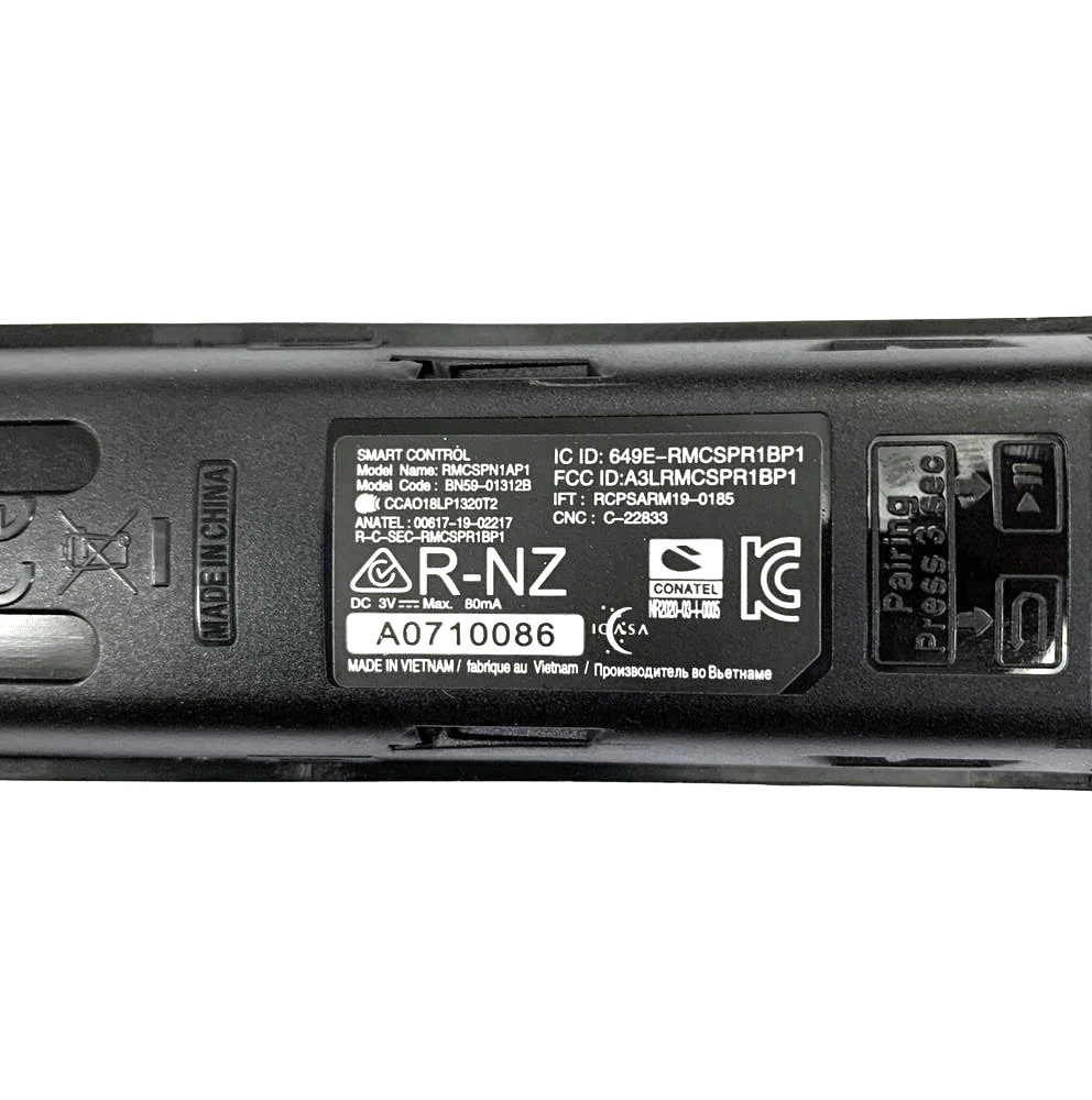 Controle Remoto de Voz para Samsung Smart Qled tv Bn5901312b Bluetooth Ue43ru7406u Qe43q60ralxxn Qe65q70ratxxc Qe49q60rat Novo - Image 2