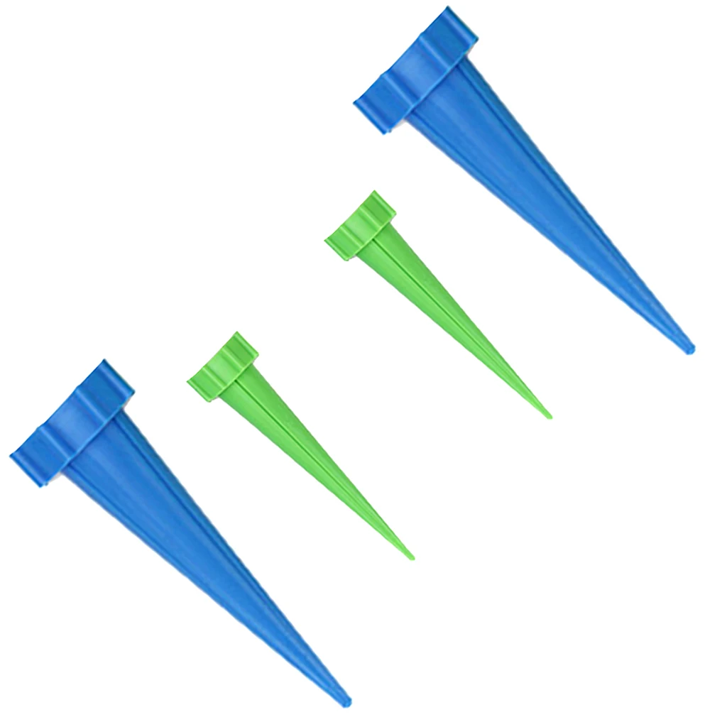 4 Pieces Automatic Watering Irrigation Drippers Stakes for Vacations Plant Drip Water Watering
