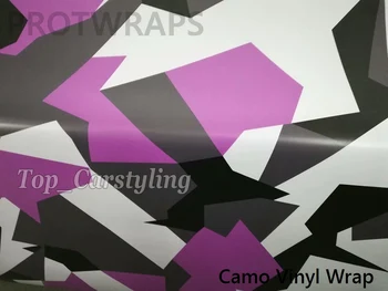 

Pink pixel camo Vinyl camouflage car wrap COVERING stickers foil with air release / Air free size 1.52x10m/20m/30m available
