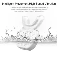 Полностью автоматическая переменная частота зубная щетка отбеливание зубов Индуктивная зарядка электрическая Силиконовая зубная щетка
