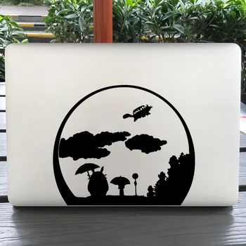 

Totoro Anime Design Laptop Sticker for Macbook Decal Pro 16" Air Retina 11 12 13 15 inch Dell Mac Book Skin Mi Notebook Sticker