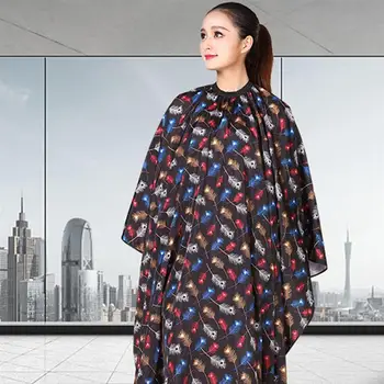 

1pc Haircut Cape Fashion Hair Styling Apron Printing Hairdressing Cape Haircut Cape Gown Hair Styling Apro For Home Beauty Shop