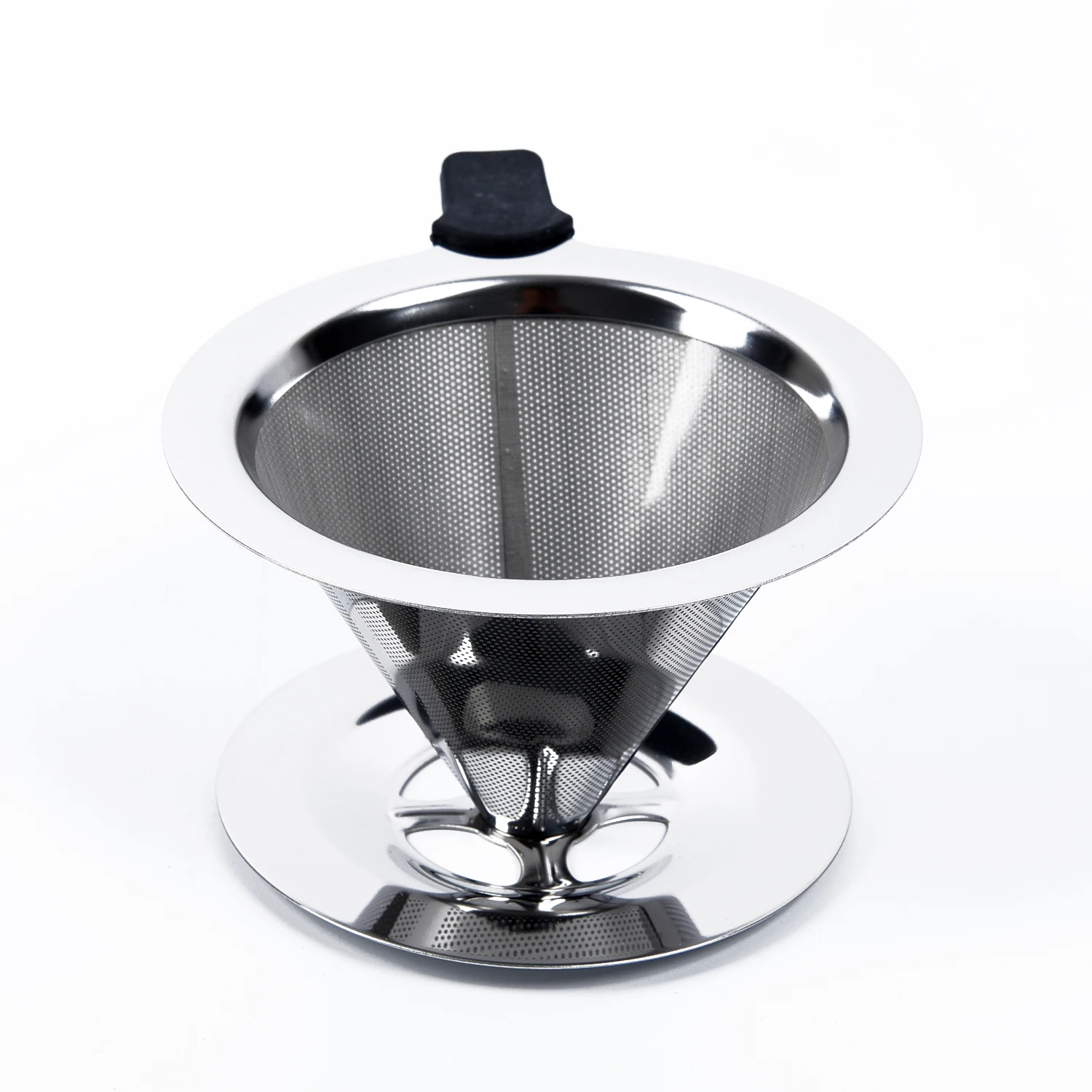 

Coffee Filter Funnel Drip Pour Over Tea Coffee Dripper Mesh Strainer Replace Kit